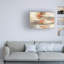 Art mural sur toile tendue - «Golden Dust Crop Orange» de Silvia Vassileva pour décoration de salon, chambre à coucher ou bureau - 22 x 32-32717766