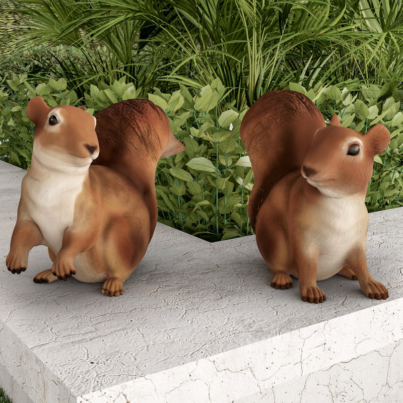 Statue de jardin Ladd Squirrel 