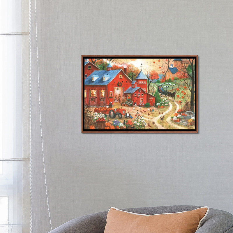 Party Time 1 Piece Wall Art on Canvas, 45.72 cm H x 66.04 cm W x 4.445 cm D, Classic Wood