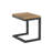 Table d'appoint en forme de C Hellene