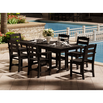 6-Person Hdpe Outdoor Dining Set