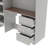 Modern Loft Bed With Wardrobe And Desk, Sturdy Construction And Space-Saving Design-123857023