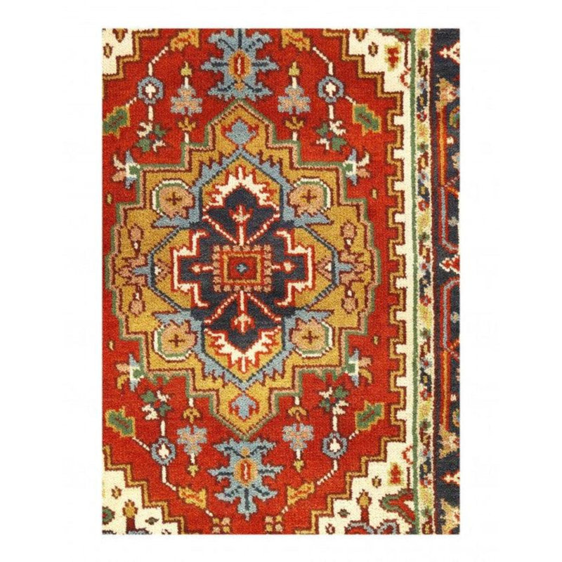 Isabelline Fine Hand Knotted Persain Serapi Design 3' X 4'11''