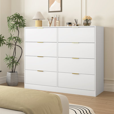 Gianna 8 Drawer 47.2" W Double Dresser by Latitude Run