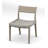 AmiloWT Solid Wood Outdoor Dining Armchair