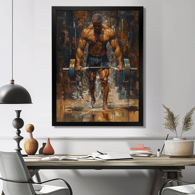 Déterminé haltérophile Hommes, Concours III - Art aérobique et musculation