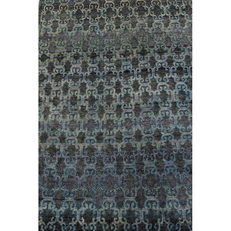Silk Treasures One-of-a-Kind Runner 3'1" X 10'6" Area Rug