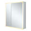 Armoire à pharmacie DEL à deux portes FINE FIXTURES Aura ™ Smart avec chargement sans fil Qi, désembuage anti-buée et éclairage 3 couleurs à intensité variable-1555894204