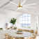 Jamii-Leigh 65/72/84 inch Large Indoor/Covered Outdoor Modern Ceiling Fan with Led Lights and Remote, 6-Speed, Reversible Quiet DC Motor, Timer, 8-ABS-Blade