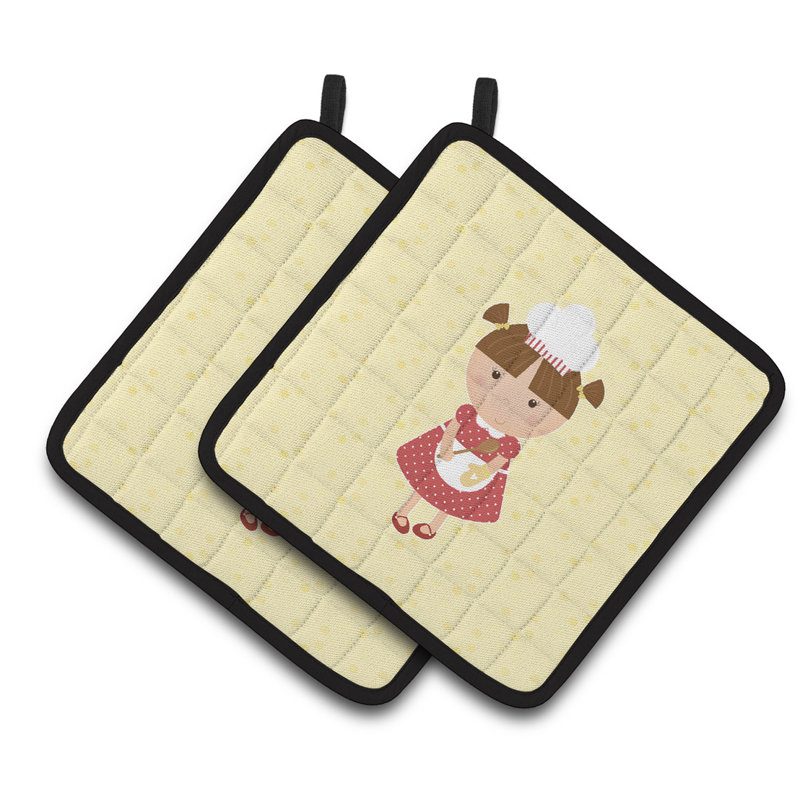 Caroline's Treasures Striped Polyester Potholder