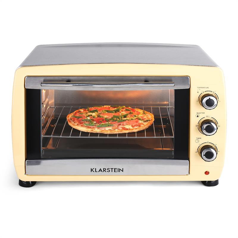 Omnichef 45 L Mini Oven, Silver and yellow
