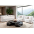 3-Piece Modern Boucle Living Room Sofa Set, 5-Seat Upholstered Curved Couch with Accent Chairs