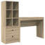 Desk With Storage With Shelf 2 Pcs 100 X 40 X 76 Cm-361128797