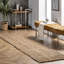 Tapis en jute tissé à plat à la main campagnard Waring-2136832666