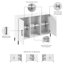 Armoire d'appoint avec portes Caleshia-726021211