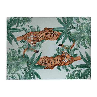 Tapis intérieur antidérapant Rumble In the Jungle