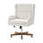 Caden Miriam Modern Wingback Chenille Swivel Tilting Simple Assembly Office Chair-35063623