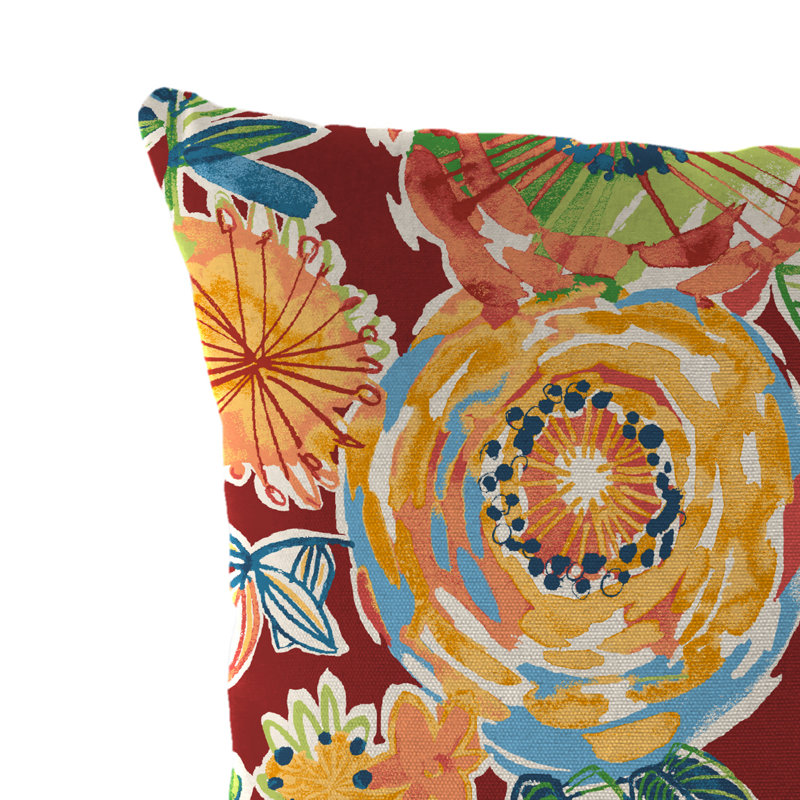 18" x 18" Outdoor Throw Pillow, Colsen Berry