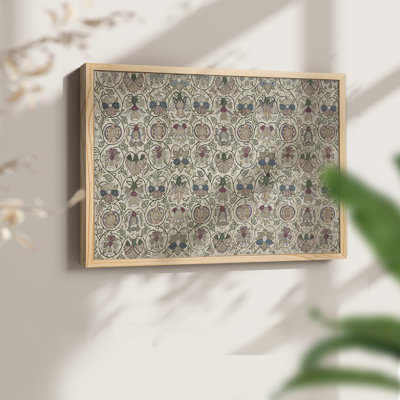 Vintage Abstract -LXI -Framed Print - Restickable