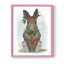 «Rabbit Carrot Hug», reproduction encadrée - bois massif-894464876-894464869