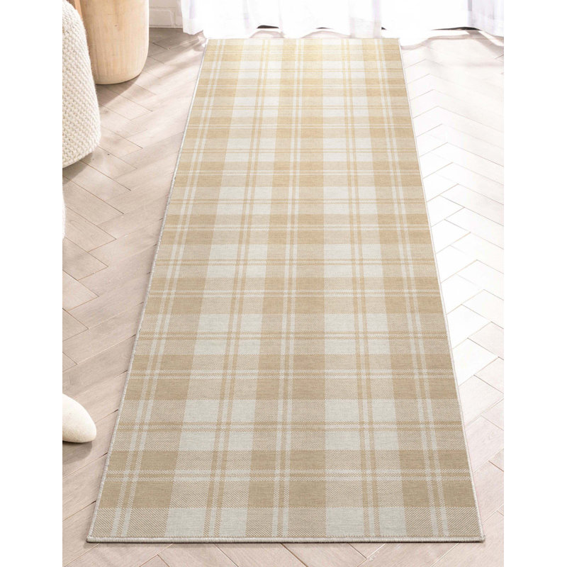 Tapis à tissage plat Kehr, Tapis de couloir 2 pi 3 po x 7 pi 3 po