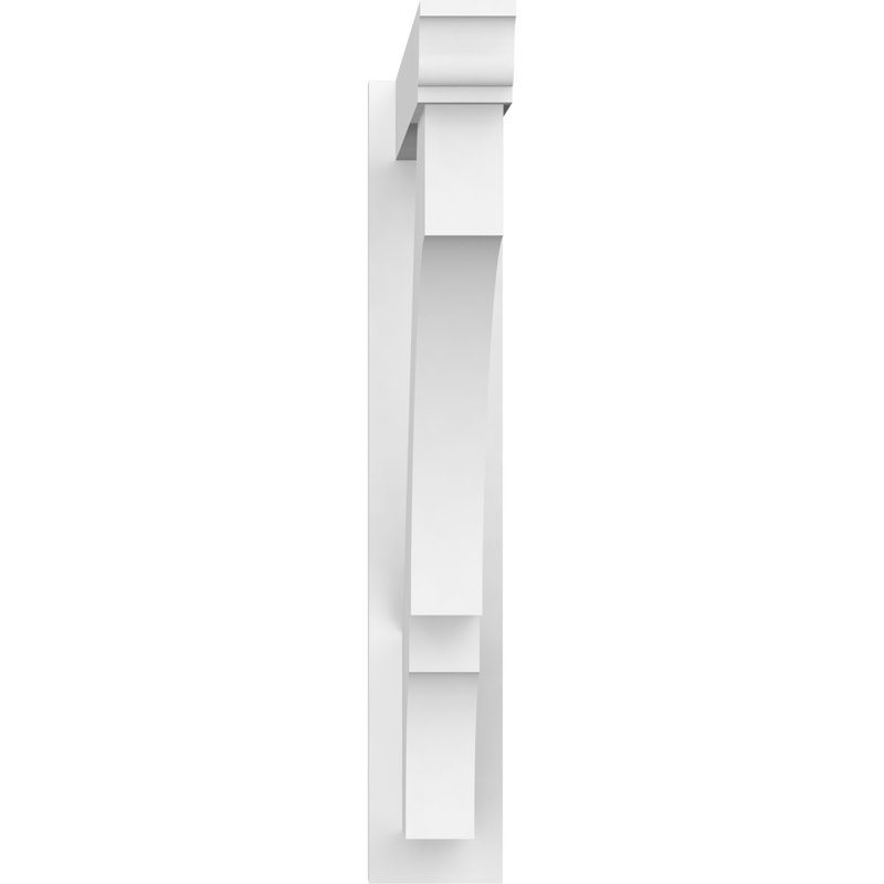 L 5 po x P 30 po x H 30 po Balboa de qualité architecturale en PVC avec extrémités traditionnelles, L 5 po, H 30 po x P 30 po