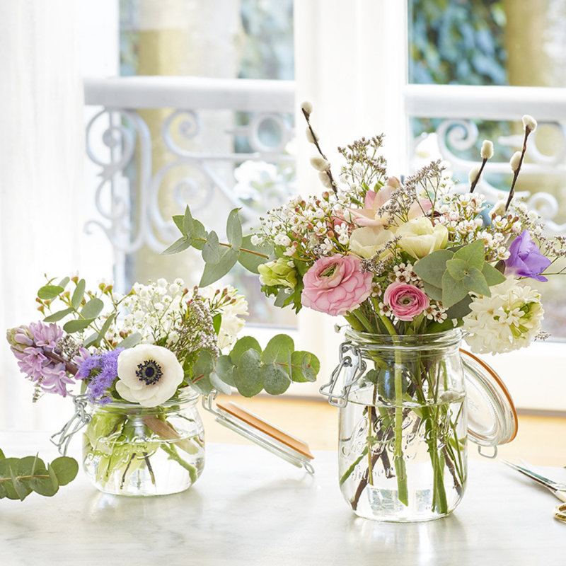 Glass Jar - Set of 6