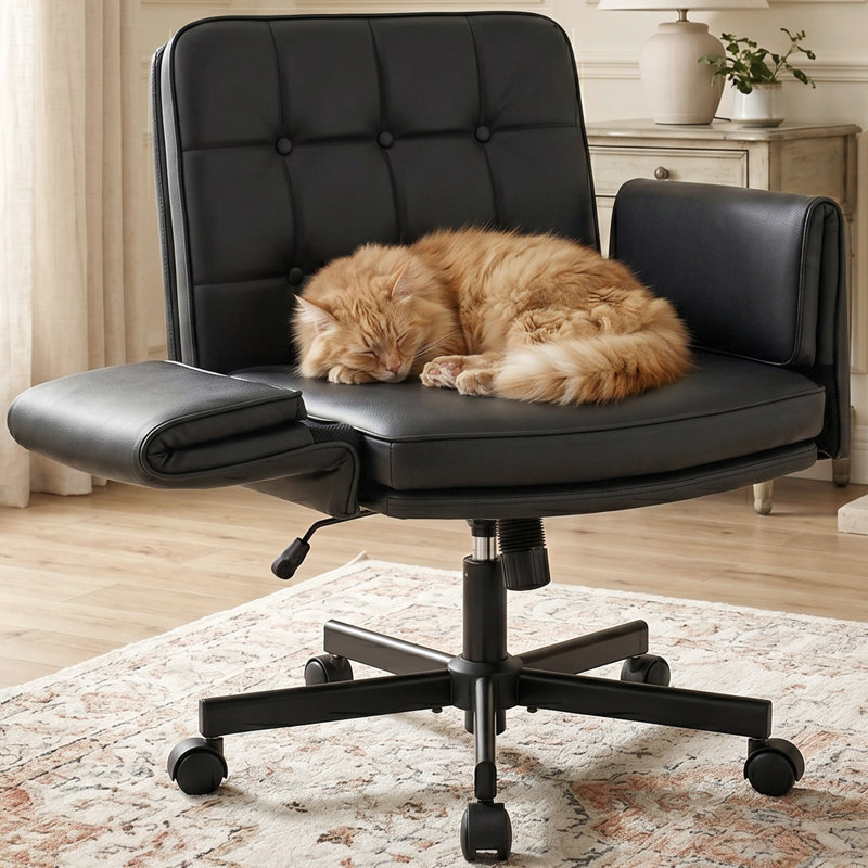 Fauteuil de bureau Criss Cross, Noir