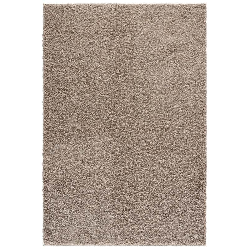 Sga-Amoroso Shag Performance Solid Color Rug, Rectangle 5'1" x 7'6"
