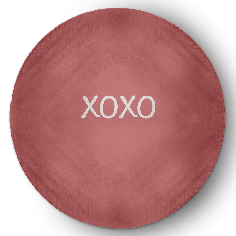 Chenille Indoor Rug, Round 5'