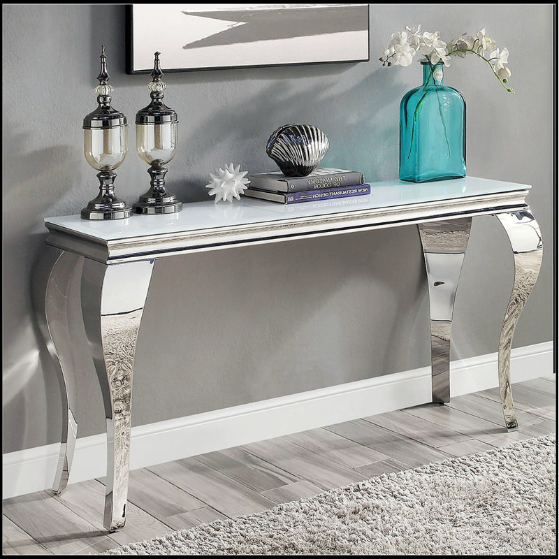 Table de salon Glam, Blanc