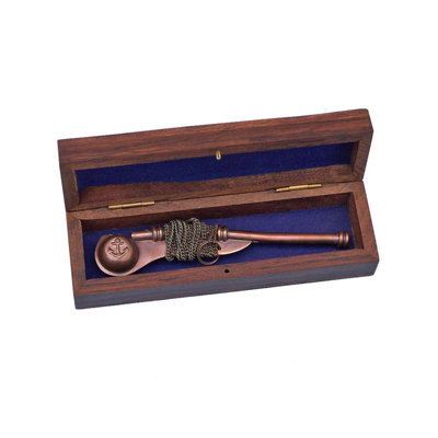 Boîte à siffler avec rosewood 5" boatswain St. Augustine