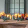 Rustic Slate Unscented Pillar Candle