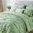 7pieces(full/queen/king)lightweight Solid Pinch Pleat Comforter Set For All Seasons, Twin(5 Pieces), Soft & Comfortable Bed In A Bag Set For Student/friends/family, A Cloud-like Sleeping Space , Spring/summer/autumn/winter, Great Gift/home Decor-112509968-112509966