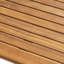 Table de bar rectangulaire en bois, finition soignée, hauteur 101,6 cm (40 pouces), décoration extérieure, structure stable en bois avec meubles intégrés.