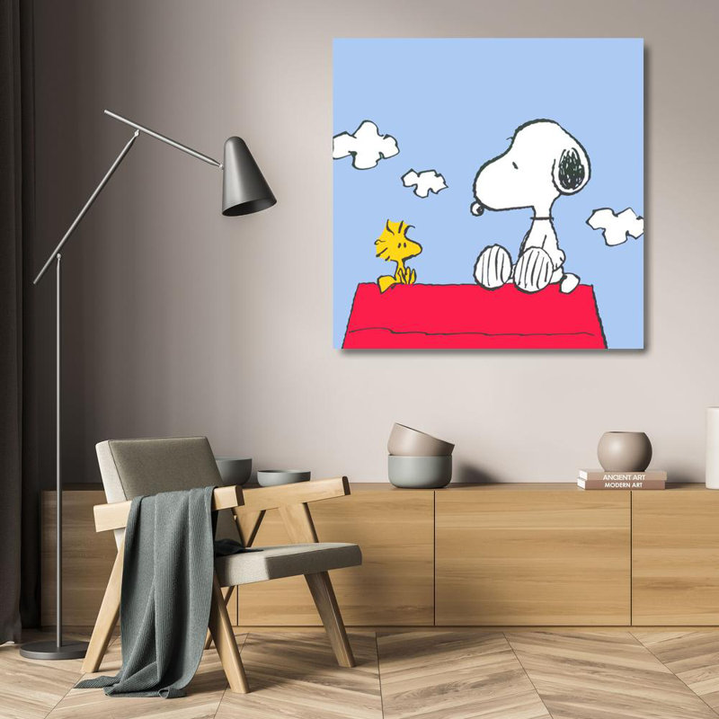 Cacahuètes (Snoopy et Woodstock), H 20 po x l 20 po