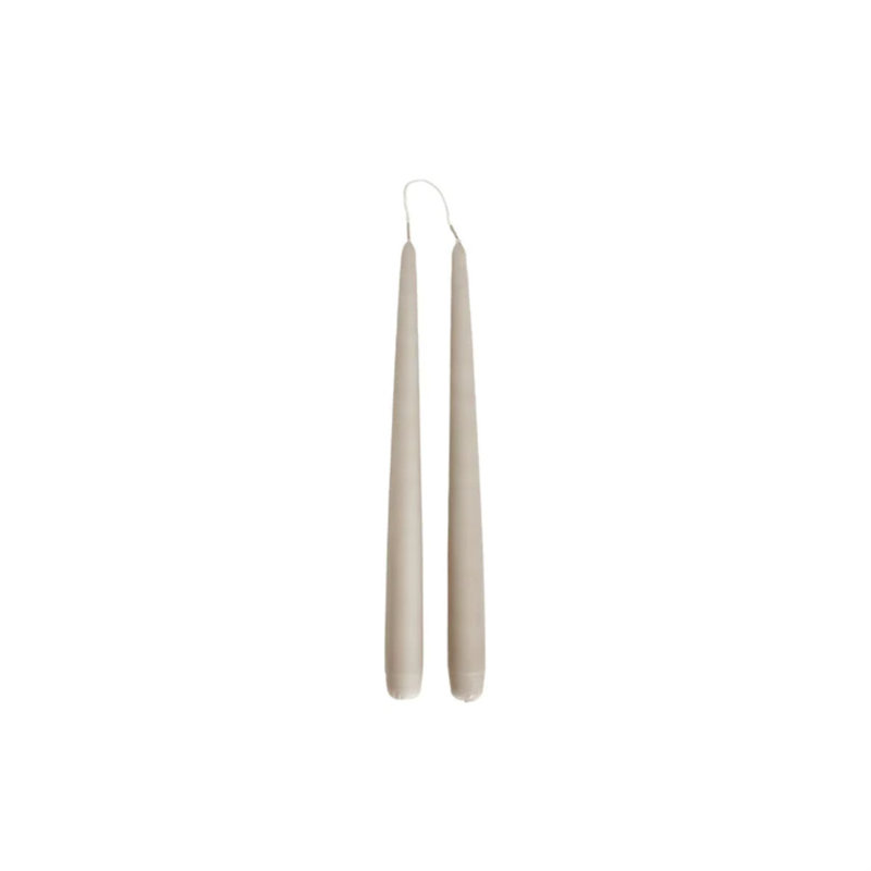 Fukai Unscented Taper Candle, 13.39" L x 0.87" W, Natural
