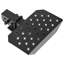 Marchepied pour récepteur de 2 pouces, protecteur de pare-chocs arrière universel avec capacité de charge de 350 lb, marchepied large et antidérapant avec ensemble de broches et stabilisateur, adapté pour camion, VUS, camionnette, remorque