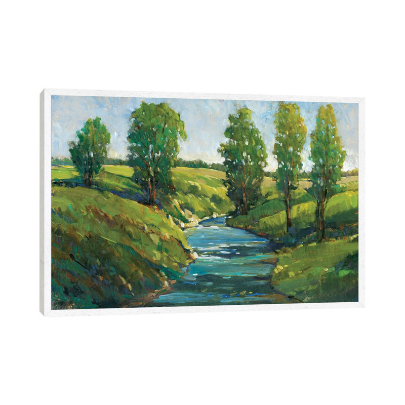 Lush Landscape III by Tim OToole - Gallery-Wrapped Canvas Giclée on Canvas, White Framed, 66.04 cm H x 45.72 cm W