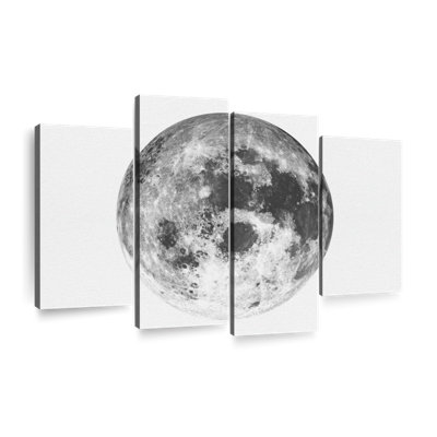 " Earth's Moon " 4 - Pieces