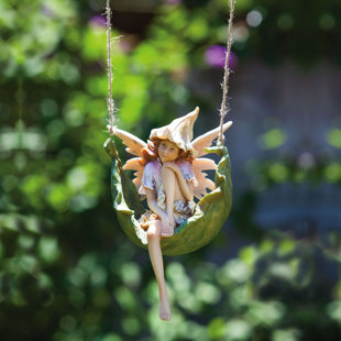 Petal Fairies Fantasy & Sci-Fi Weather Resistant Stone Garden Statue