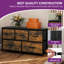 Borough Wharf 5-Drawer Brown Chest of Drawers 100Cm W 