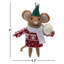 Gurvansh The Holiday Aisle® No Pattern Hanging Figurine Ornament