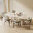 Eonyvian 19" Upholstered Dining Chair Side Chair Curved Back-938345301