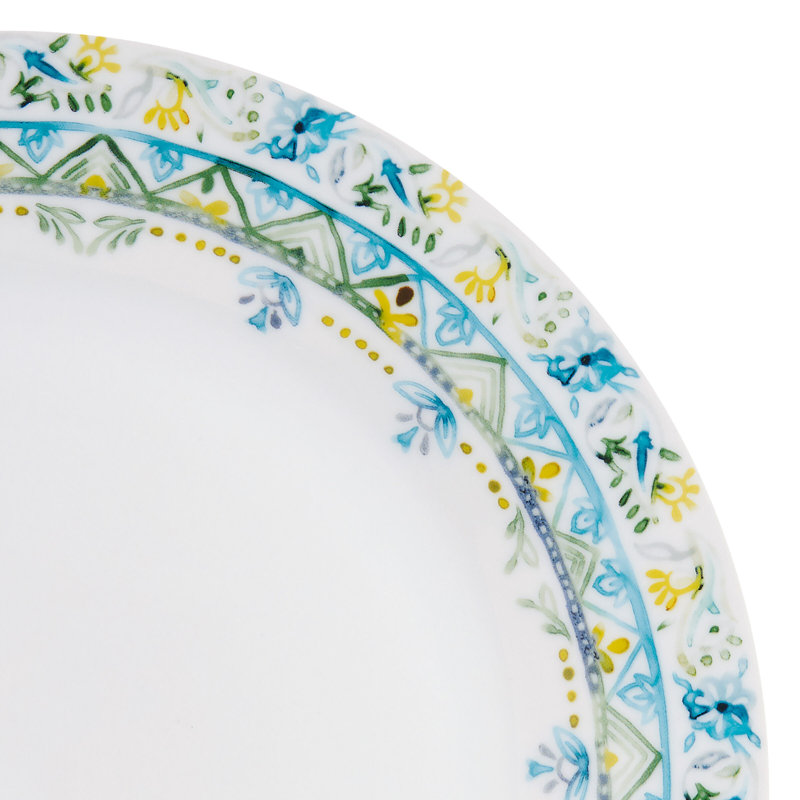 Fitz And Floyd Jodphur Delight 32Pc Dinnerware Set, Service For 8