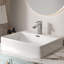 Single Hole Bathroom Faucet with Drain Assembly-115827407