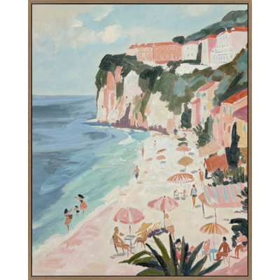 Sunlit Shores II Canvas Wall Art