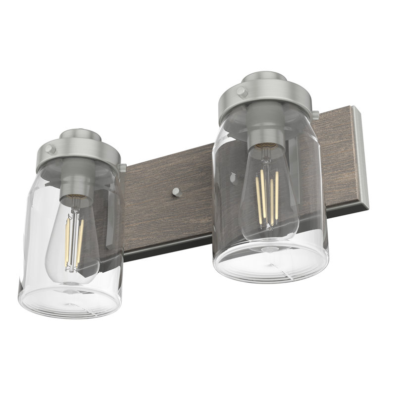 Devon 2 - Light Dimmable Vanity Light, Brushed Nickel