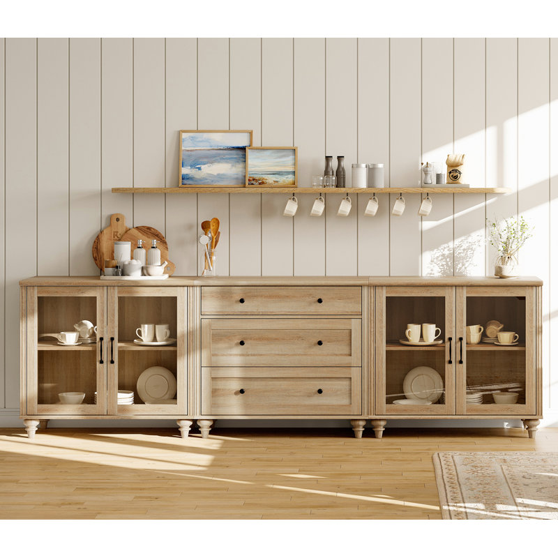 Denaiya 101.6'' Sideboard, Oak