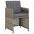 Patio Dining Set 3 Piece with Cushions Seat-1237287539